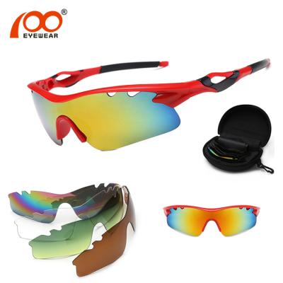 China Sports Sunglasses Sunglasses Fashion Sunglasses Cat 3 UV400 Sunglasses Bike Eyewear Glasses for sale