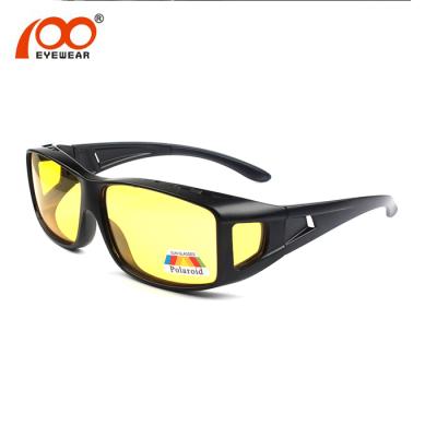 China Light Lenses Yellow Lens Night Vision Sunglasses Night Vision Glasses Sunglasses for Training for sale