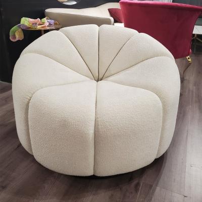 China Craftsman Pumpkin Style Bespoke Fabric Lounge Chair Leisure for sale