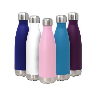 China PORTABLE Personalized Vacuum Insulated Water Bottle Double Wall Wide Free Travel Flask Custom Mouth Print for sale