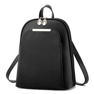 China Lady Large PU School Luxury Leather Backpack for sale