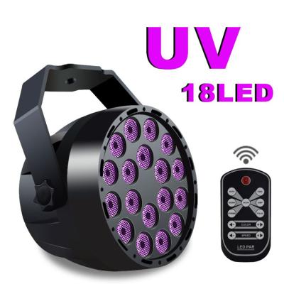 China Bar/party /event /club/dj ect. Indoor 18 UV Led Par Can Lights For Sale for sale