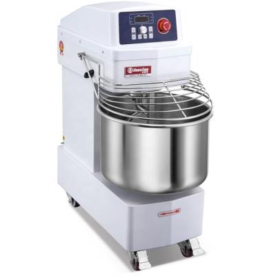 China Low Noise Bakery Belt Driving Variable Speed ​​Dough Mixer Stand Spiral Mixer for sale