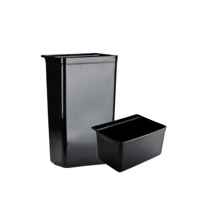 China Sustainable Mini Model Refuse Trash Bin Metal Garbage Bin Classified for sale