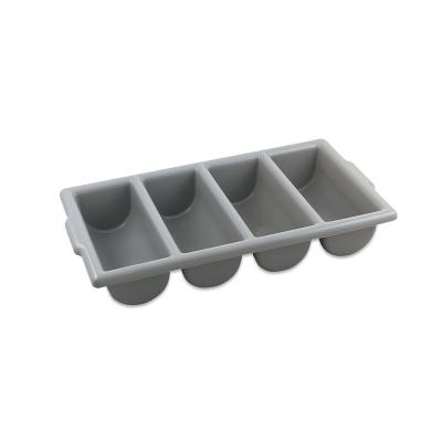 China Durable Cutlery Tray Cutlery Bin Durable Furniture Cleaning Tools Pet Tools Flatware Home Plastic Cutlery Bin Cleaning Bin for sale