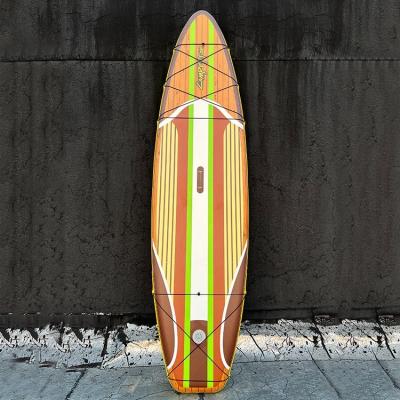 China Water sports products customized logo drop boarding inflatable paddleboard supboard isup paddle board surfboard for sale