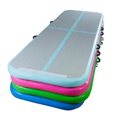 China Comfortable Inflatable Gymnastic Inflatable Air Mat Rolling Air Track Mat Rolling Gymnastics Floor for sale