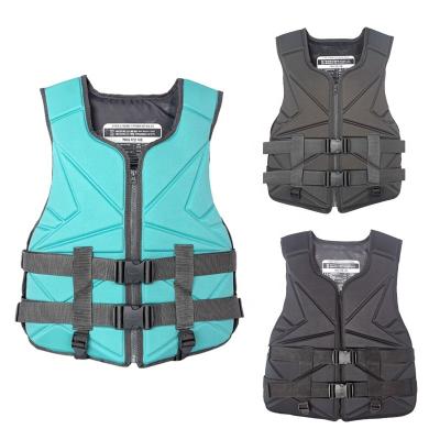 China Slim And Fashionable Marine Adult Boat Buoyancy And Safety Water Rescue Vests Life Jacket Vests Tops for sale