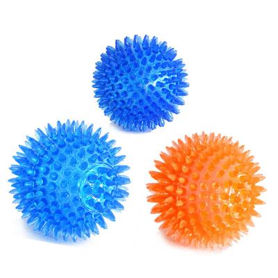 China Toy Squishy Stress Relief Sensory Soft Toys Squishy Spiky Ball for sale