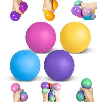 China Soft Toy Color-Changed Ball Grip Squeeze Ball Restless Person Toys Ball for sale