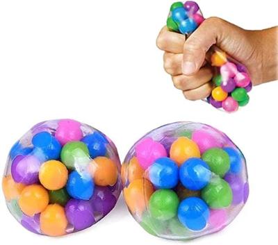 China Toy Rainbow DNA Relaxing Bouncy Soft Balls for sale