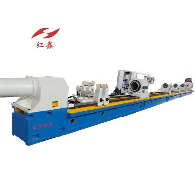 China CNC deep hole solid drilling and hollow boring TLK2230X6 pull boring machine for high alloy reformer tube for sale