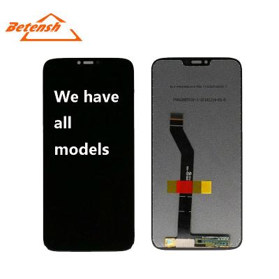 China LCD display make for motorola motorcycle G7 power play screen touch digitizer assembly G7 for sale