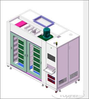 China Customized Power Supply Aging Test Bench Solution 110V2A For LCU for sale