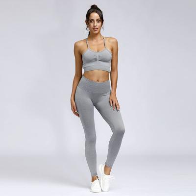 China Bodybuilding Breathable Tights Waist Tops Underwear Sports YUSU Yoga Seamless Border Suit for sale