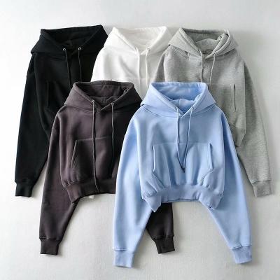 China Autumn Style New Bat Sleeve Drawstring Breathable Loose Hoodie Preppy Female Loose Hoodie High Waist Jacket Women for sale