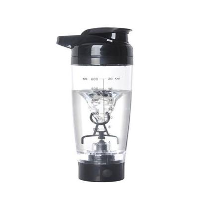 China Viable Battery 600ml Plastic Protein Shaker Bottle Electric For Vortex Mixer for sale