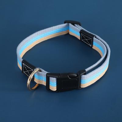 China Cheap Price Padded Padded Canvas Pet Neck Collar Adjustable Dog Collar With Buckle for sale