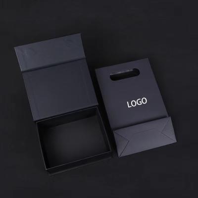 China Recycled Custom Luxury Gift Box Packaging Black Press On Nail Packaging Box Magnetic Box Packaging for sale