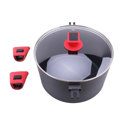 China Sustainable infito Professional Safety Forged Home Kitchen Kitchen Cookware Aluminum Soup Pot for sale