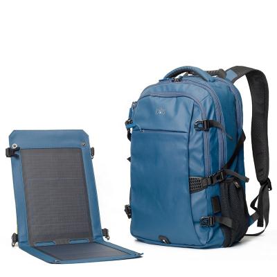 China Outdoor Powered Solar Panel 20W Battery Backpack Laptop Backpack Bag For Business Travel for sale