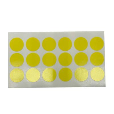 China Waterproof Color-Coded Label Round Programmable Colorful Stickers Surround Adhesive Dots Labels for sale