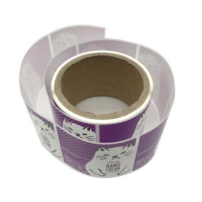 China Waterproof Labels Logo Spice Stickers Roll Waterproof Custom Printed Food Vinyl Paper Wrapping Labels for sale