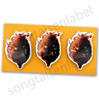 China High Quality Die Cut Waterproof Stickers Waterproof Uvproof Custom Printing for sale