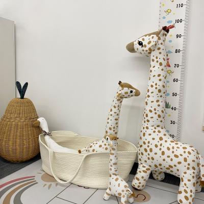 China High Quality Cute Giraffe Doll 67cm Fasion Simulation Soft Stuffed Plush Toy for sale