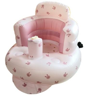 China Amazon Best Sofa Portable Bath Stool Rabbit Tiger Inflatable Seat Modern Multifunctional Inflatable Dinner Chair For Babies for sale