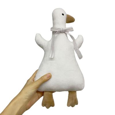 China Duck Stuffed Animal Soft Toys Cartoon White Duckling Duckie Stuffed Plush Toy Funny Cuddly Gifts For Kids Baby for sale