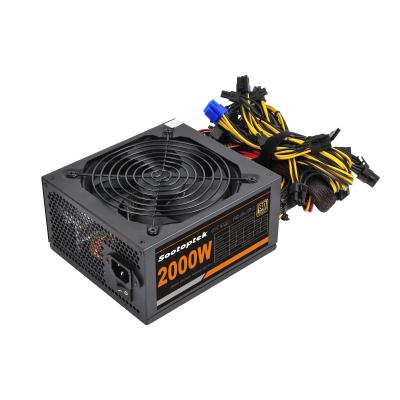 China High Quality ATX Desktop Computer Power Supply 2000W 80plus Bronze Efficiency For High End GPU for sale