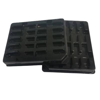 China Ware Plastic Esd PCB Packaging Container Tray Pack For Electronics PET Anti-Static PS Esd Tray Optical Devices PCB Packaging Blister Box for sale