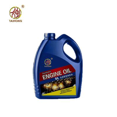 China Automotive Lubricant API SL 4L Gasoline Lubricating Oil 5W40 Use For Engine for sale