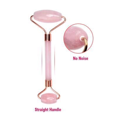 China Factory Retail Retail Double Head Rose Quartz Face Massager Roller For Face Massager for sale