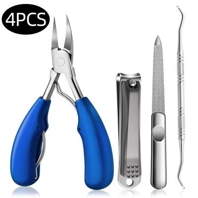 China Finger Nail Toe Nail Cutting High Quality Professional Factory Produced Multi-functionl Manicure Set Stainless Steel for sale