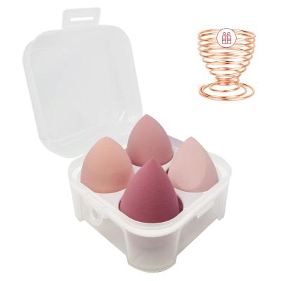 China Beauty Makeup Facial Sponge 4Pcs Make Up Sponge Set Blender Beauty Base Blending Sponge For Liquid Cream And Powder Makeup Tools for sale