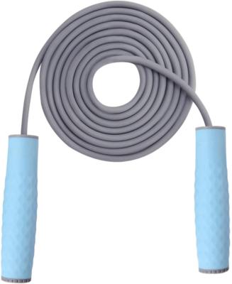 China Small portable cool light blue aggravated skipping rope can be adjusted to accelerate the burning of fat so that the whole body muscles for sale