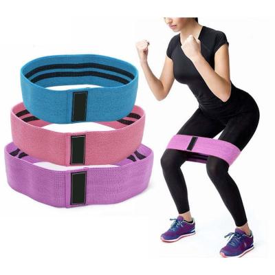 China Popular Strength Training Exercise Bands Non Slip Cloth Resistance Booty Bands Popular for sale