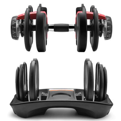 China Home Use Cheap Dumbbell Sets Gym Equipment Adjustable Dumbbell Weights for sale