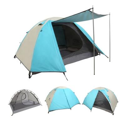 China Camouflage/Field Game Maker Outdoor Waterproof 1-2 Person Hiking Portable Beach Folding Automatic Instant Camping Tent for sale