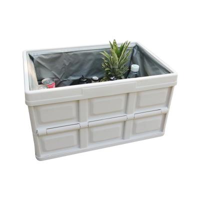 China China Sales Factory Price 55L Modern Large Outdoor Plastic Storage Box Travel Plastic Folding Storage Boxes for sale