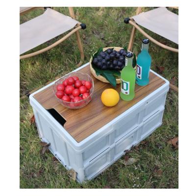 China 30L 55L Modern Plastic Garden Storage Sheds Bins Bins Deck Cushion Outdoor Patio Tool Box for sale