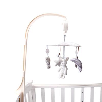 China Eco-friendly Baby Toy Plush Safe Stuffed Bed Music Stuffed Animal Baby Hanging Toy for sale