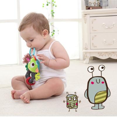 China Eco - Friendly Animal Plush Crib Mobile Rattle Baby Crib Mobile Hanging Hanging Toy for sale