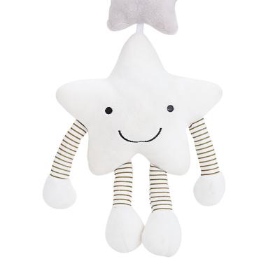 China Musical White Five-pitched Windbell Star Pendant Children's Toys Hanging Bedbell for sale