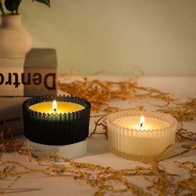 China Eco-enviroment Fashion Wholesale Gift Matte Decoration Candlelight Dinner Custom Romantic Luxury Soy Wax Candles for sale