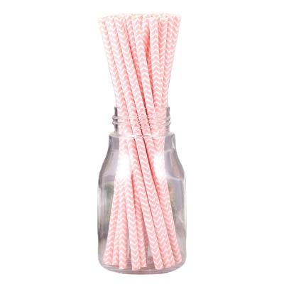 China Biodegradable Multicolor Bubble Tea Paper Straws Disposable Environmentally Friendly Biodegradable Straw for sale