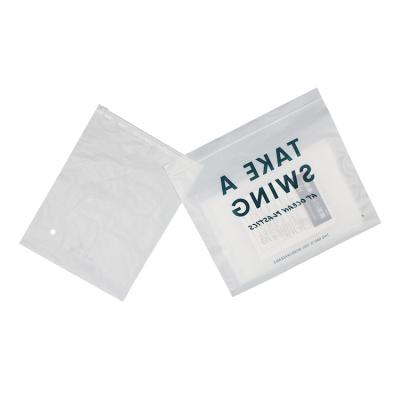 China Disposable Zipper Bag Custom Cornstarch Made Pla Biodegradable Compostable Ziplock Bags Biodegradable Bag for sale