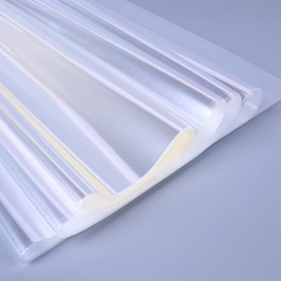 China Promotional Clear Moisture Proof Cellophane Sheet Wrapping Printed Opp Film Cellophane Wrapping Sticker Paper for sale